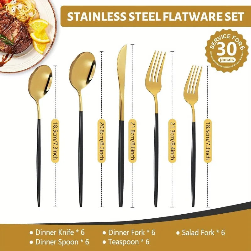 Stainless Steel Cutlery Set For Weddings Restaurants And Everyday Dining
