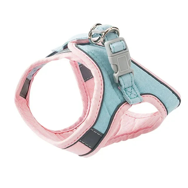 Cat Harness Leash Set Breathable Kitten Cats Harnesses Small Dog Puppy Harness French Bulldog Chihuahua Pug