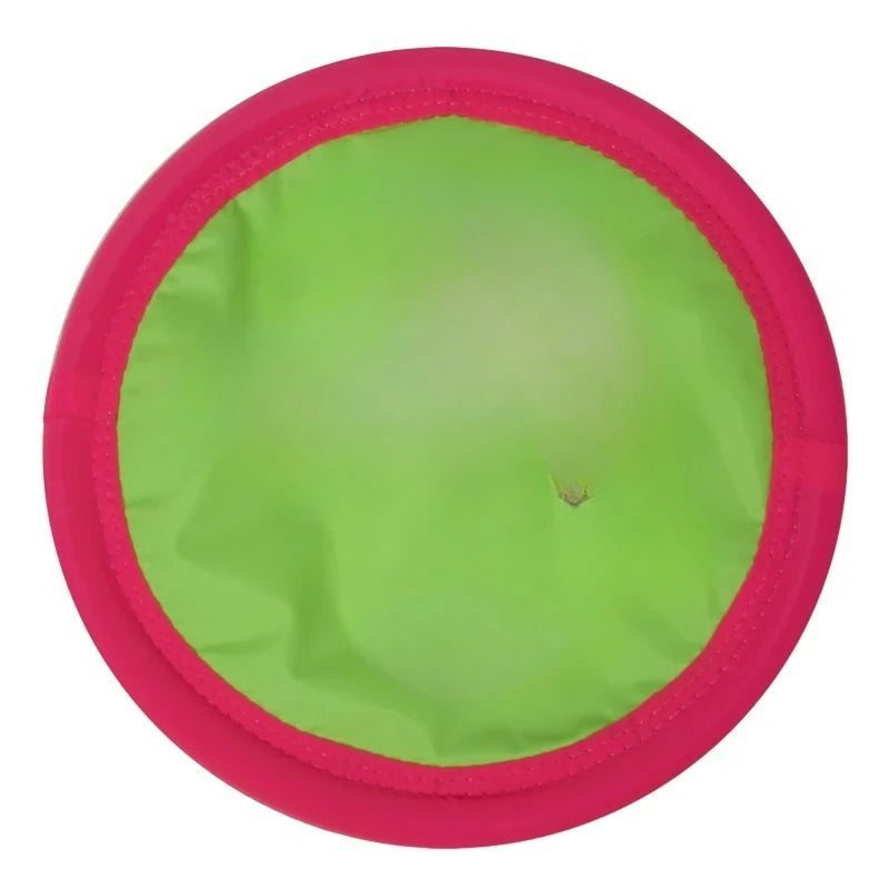 Tail Spin Flyer Fabric Frisbee Interactive Dog Toy