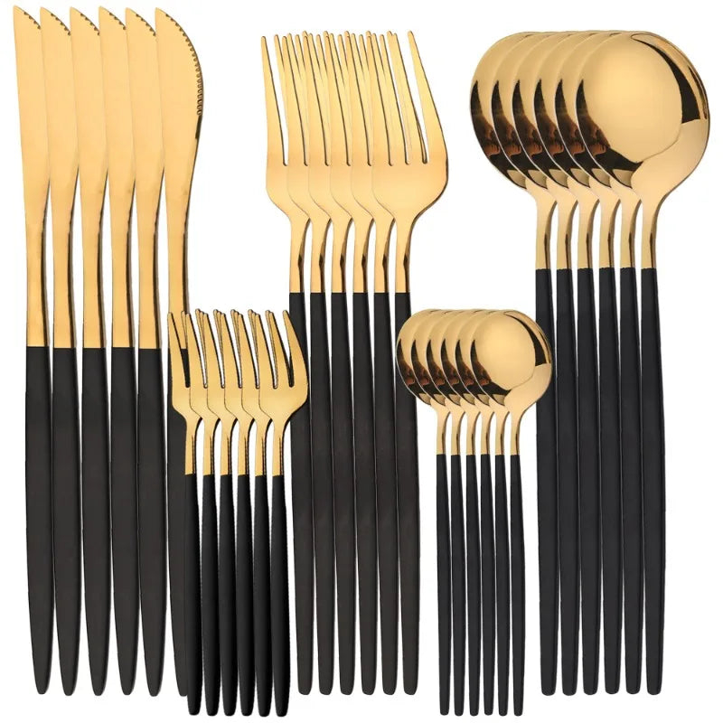 Stainless Steel Cutlery Set For Weddings Restaurants And Everyday Dining