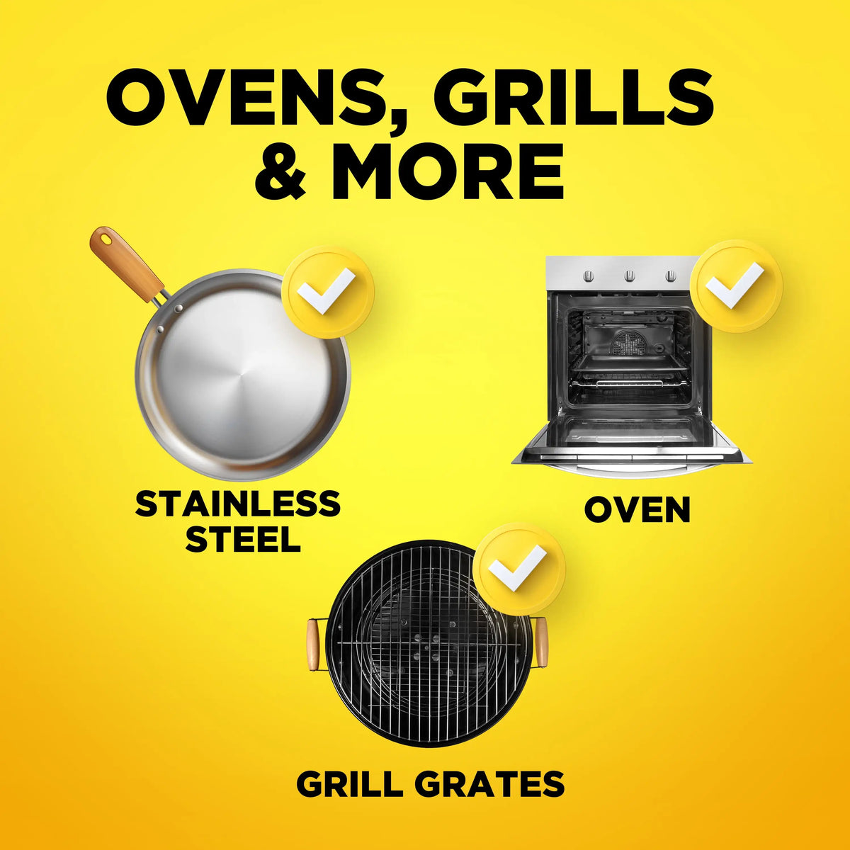 Heavy Duty Oven Cleaner Foam Removes Tough Baked On Grease
