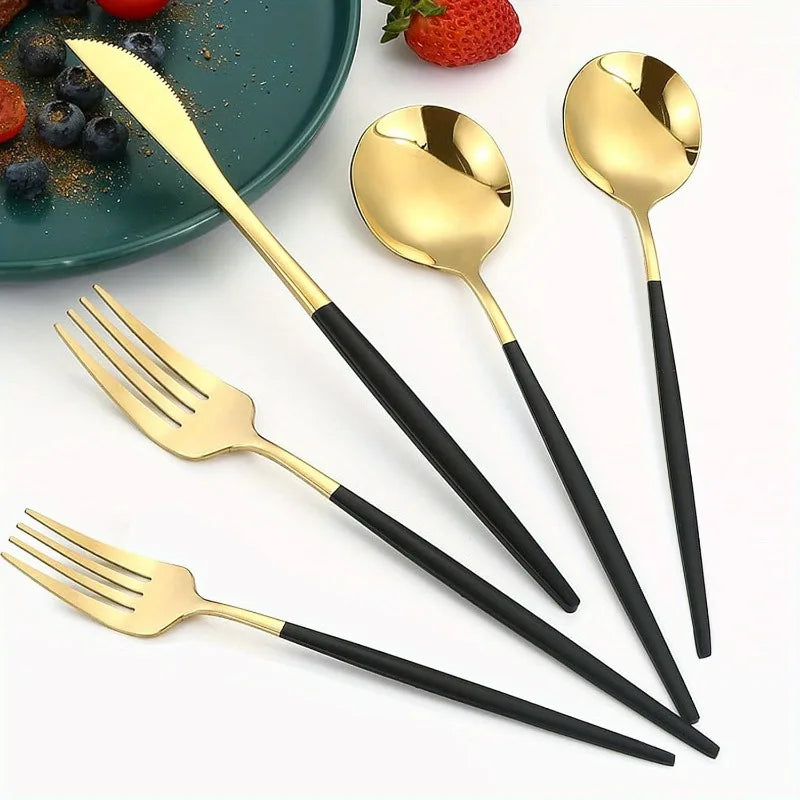 Stainless Steel Cutlery Set For Weddings Restaurants And Everyday Dining