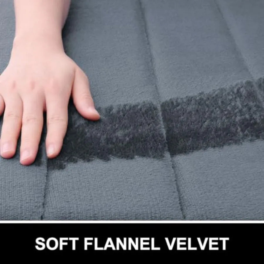 Memory Foam Bath Mat 30x20, Ultra Soft and Absorbent Bathroom Rugs, Non-Slip, Machine Wash Dry, Thick Bath Rug Carpet for Bathr