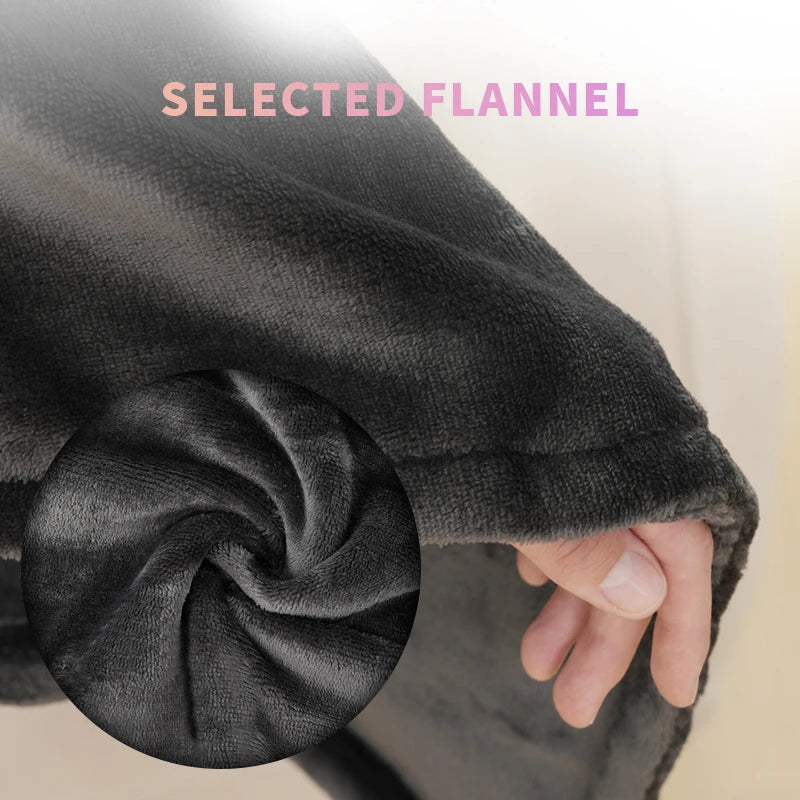 USB Electric Blanket, 3 Levels 9-Zone Heating, Body Warming Blanket, Portable Coral Fleece Blanket, for Home and Office Use