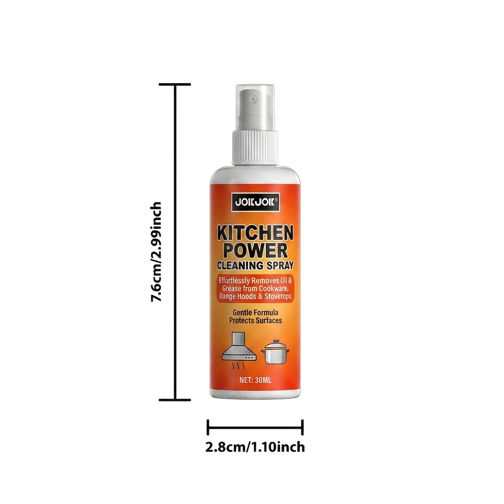 JOKJOK Spray Cleaner With Brush For Cooktops And Range Hoods
