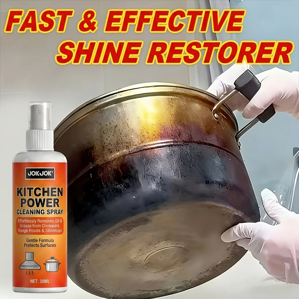 JOKJOK Spray Cleaner With Brush For Cooktops And Range Hoods