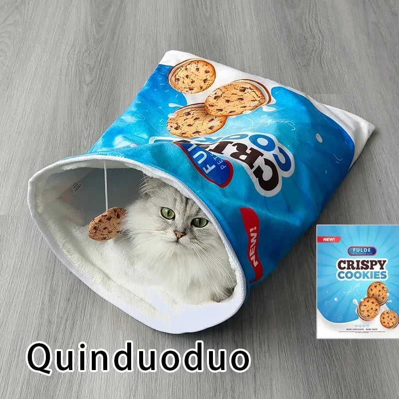 Collapsible Interactive Cat Tunnel Toy for Play and Exercise