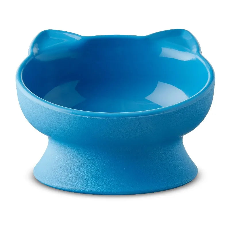 Elevated Cat Ear Bowl With Raised Design For Comfortable Feeding