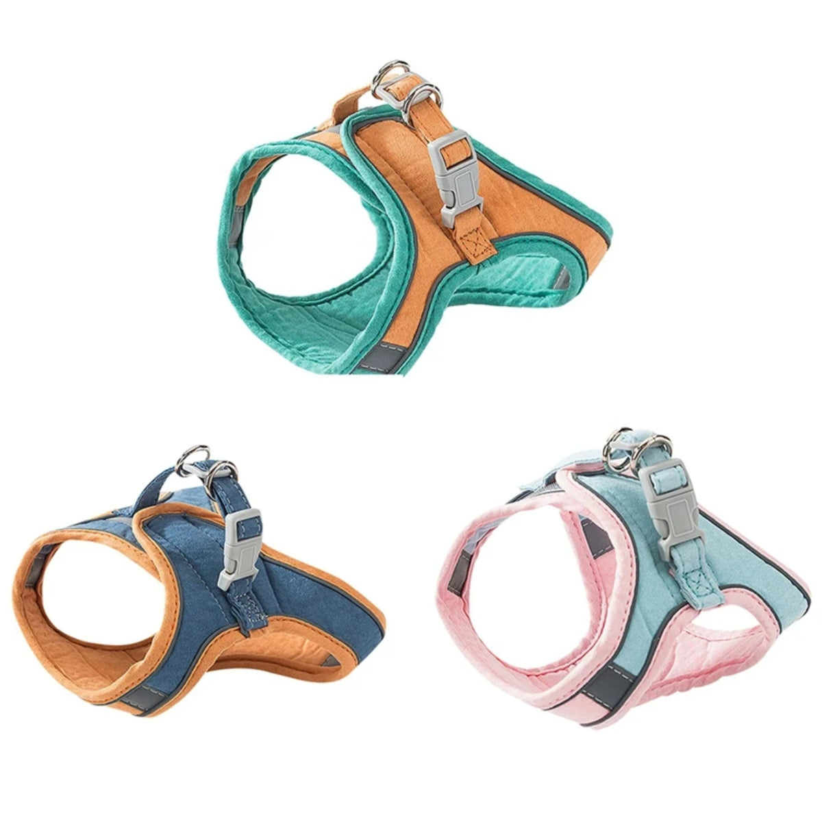 Cat Harness Leash Set Breathable Kitten Cats Harnesses Small Dog Puppy Harness  French Bulldog Chihuahua Pug