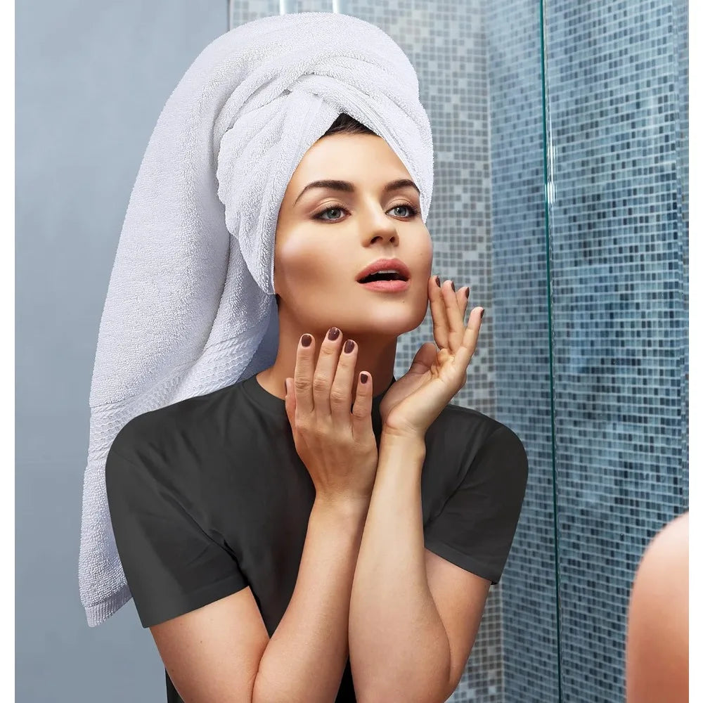 Premium 600 Gsm Ring Spun Cotton Bath Towel Set