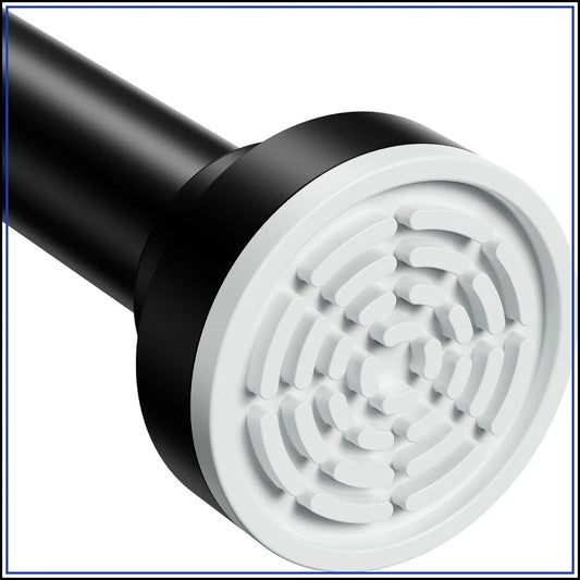 Adjustable Stainless Steel Tension Shower Curtain Rod For Bathrooms