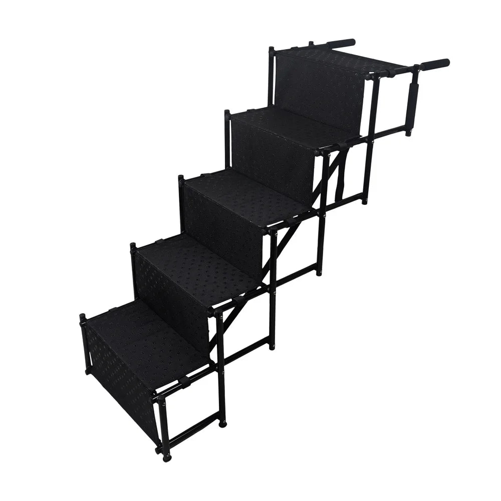 Foldable Nonslip Dog Ramp for Cars and SUVs Portable Stairs
