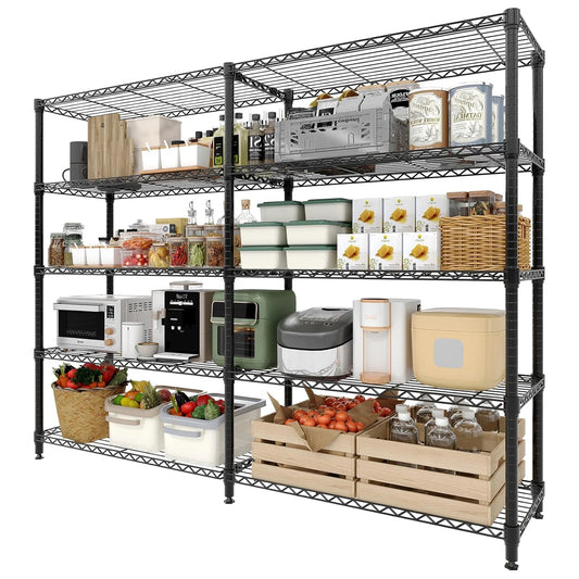 Twister Heavy Duty Adjustable Metal Storage Shelving Unit