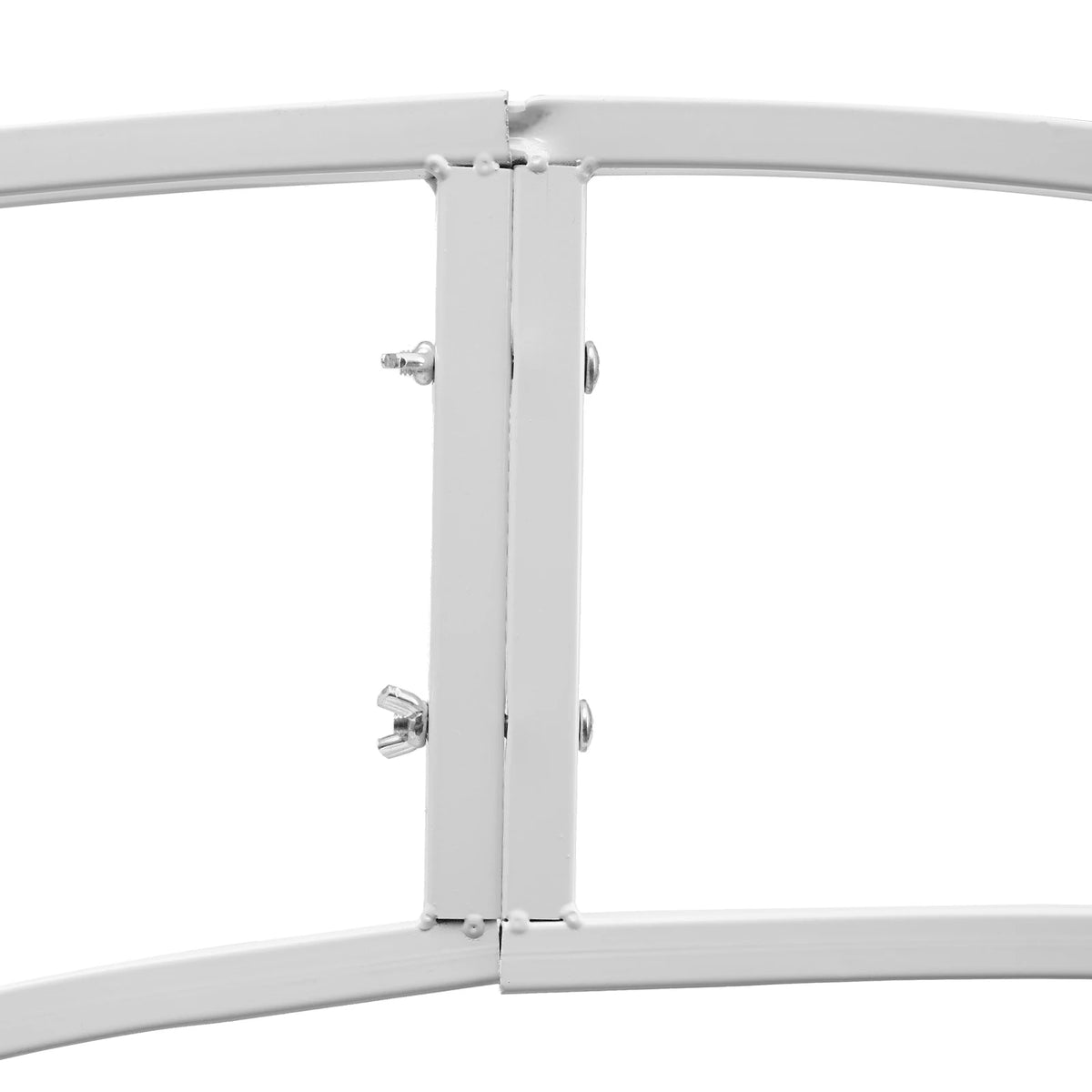 Classic Moon Shape Wedding Arch Stand 2.1m DIY Assemble Wedding Backdrop Frame for Birthday Party Decoration