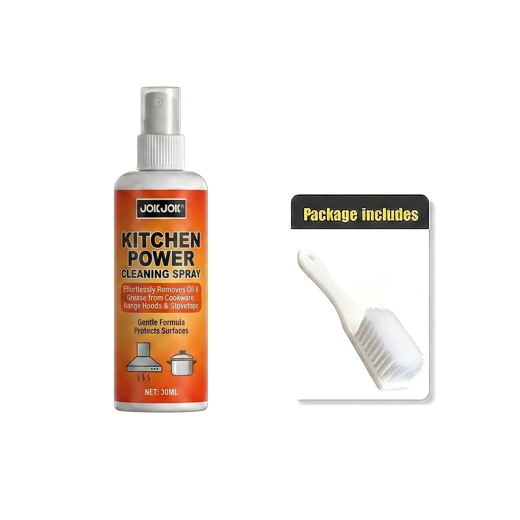 JOKJOK Spray Cleaner With Brush For Cooktops And Range Hoods