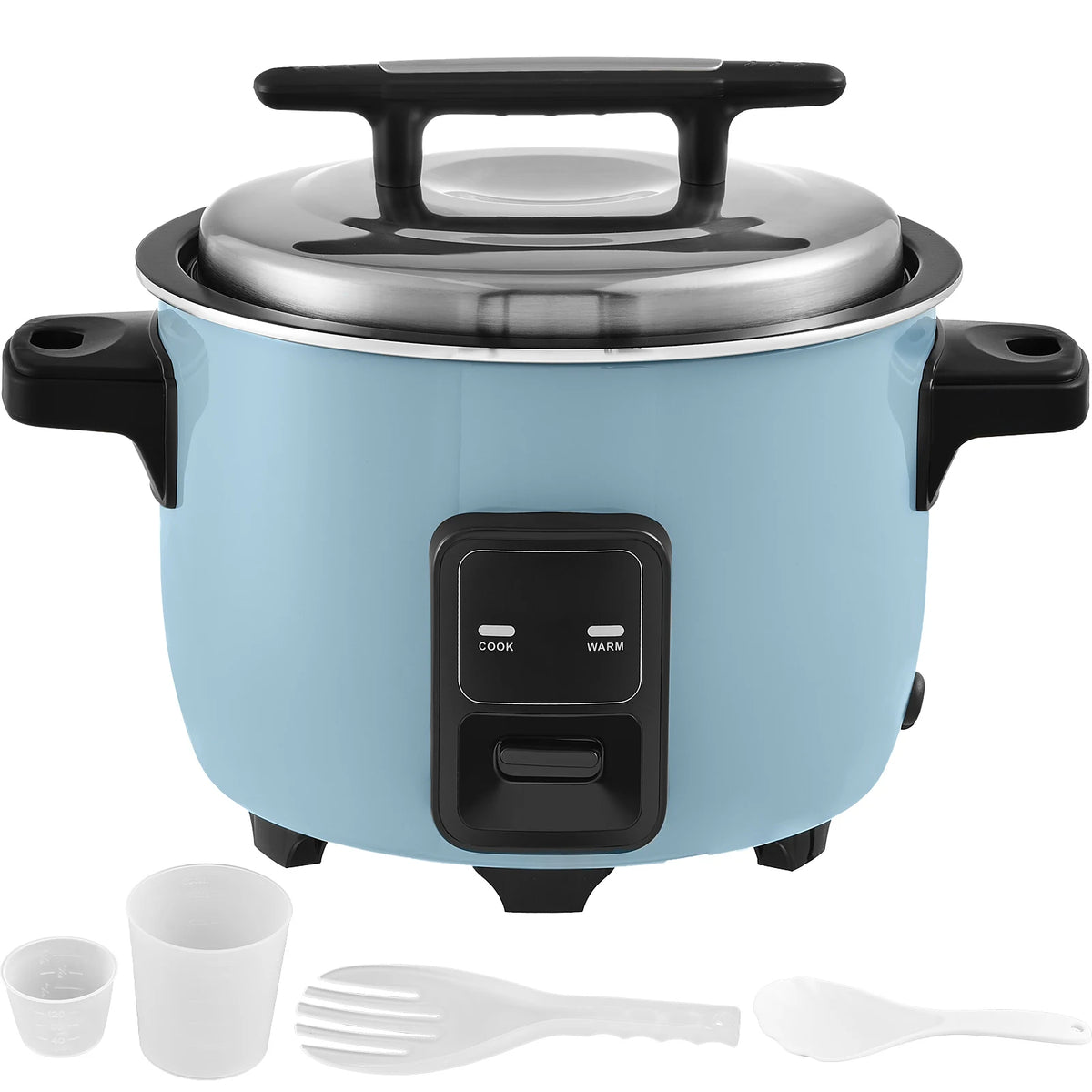 SucceBuy Commercial Rice Cooker With Nonstick Aluminum Inner Pot