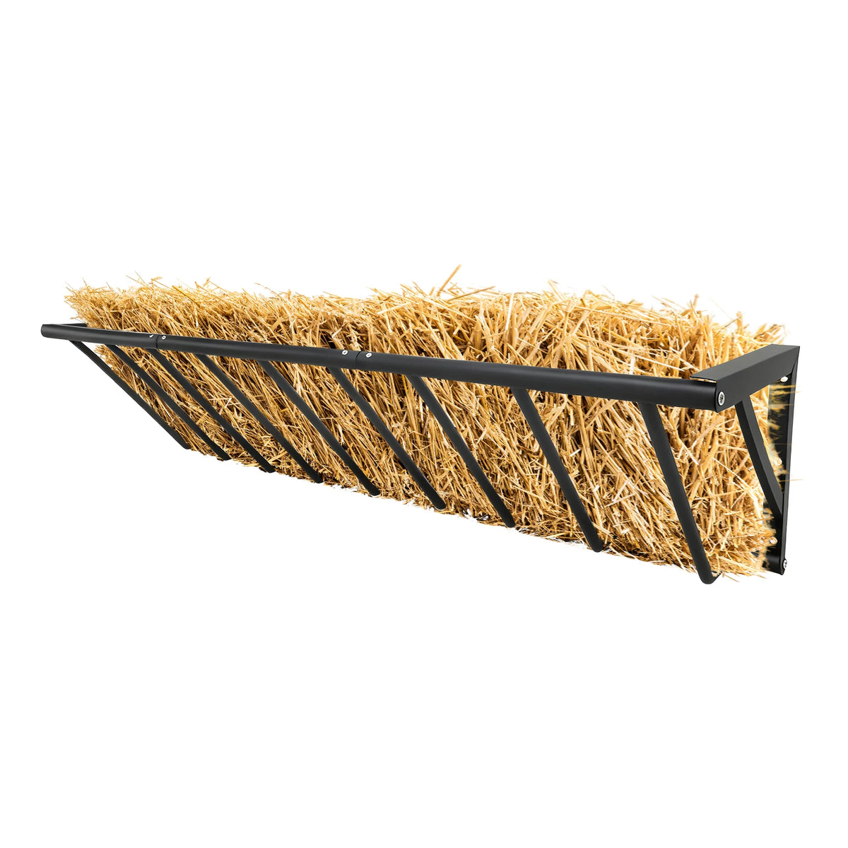Heavy Duty Wall Mount Carbon Steel Hay Feeder for Livestock